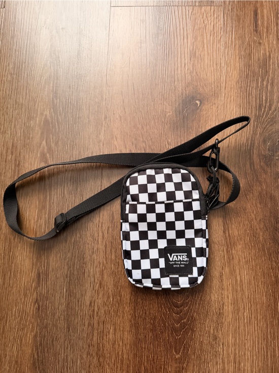 Vans Handbags - Vans Go Getter Black Checkered Mini Crossbody
